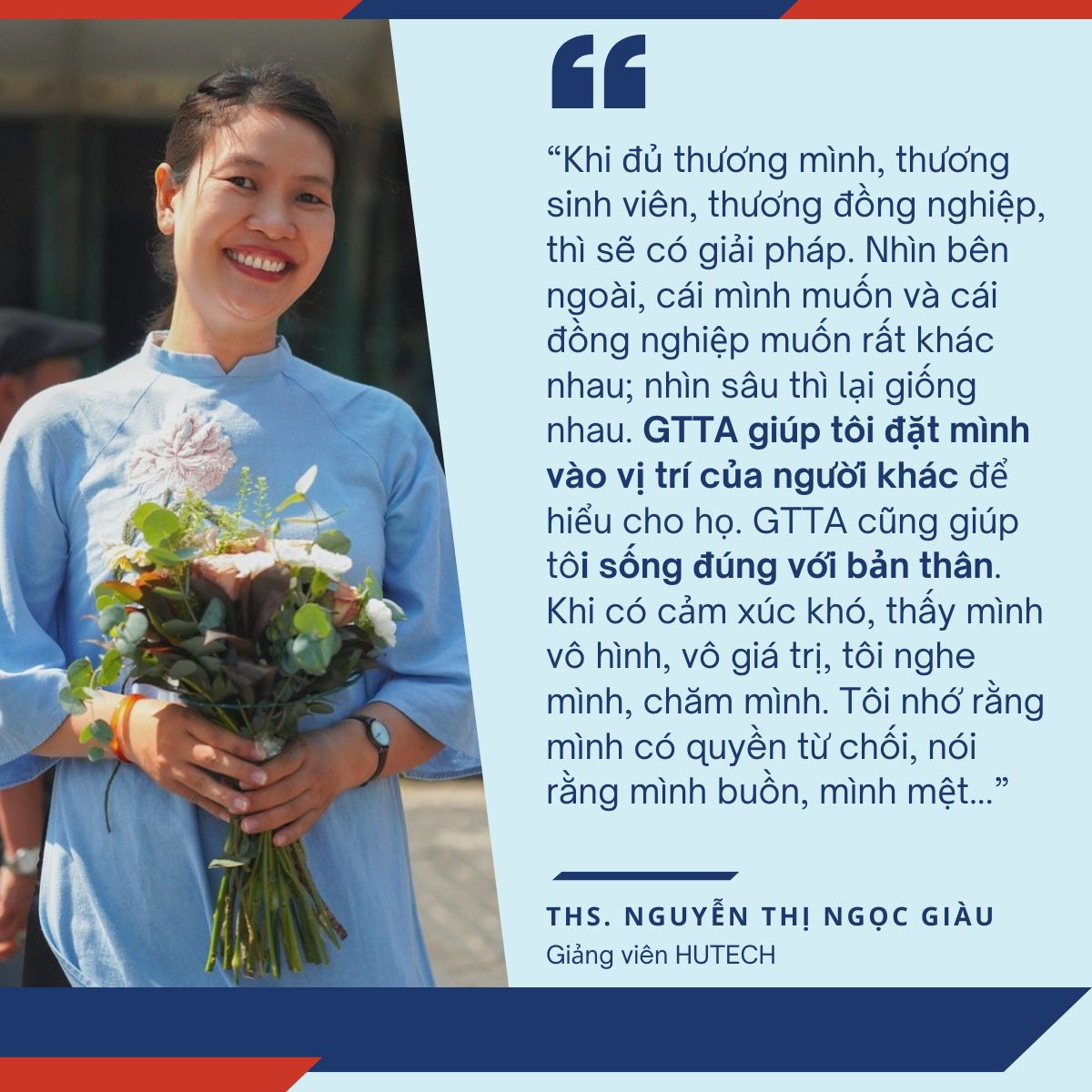 Giao tiếp Trắc ẩn trong trường học - Phỏng vấn chị Ngọc Giàu