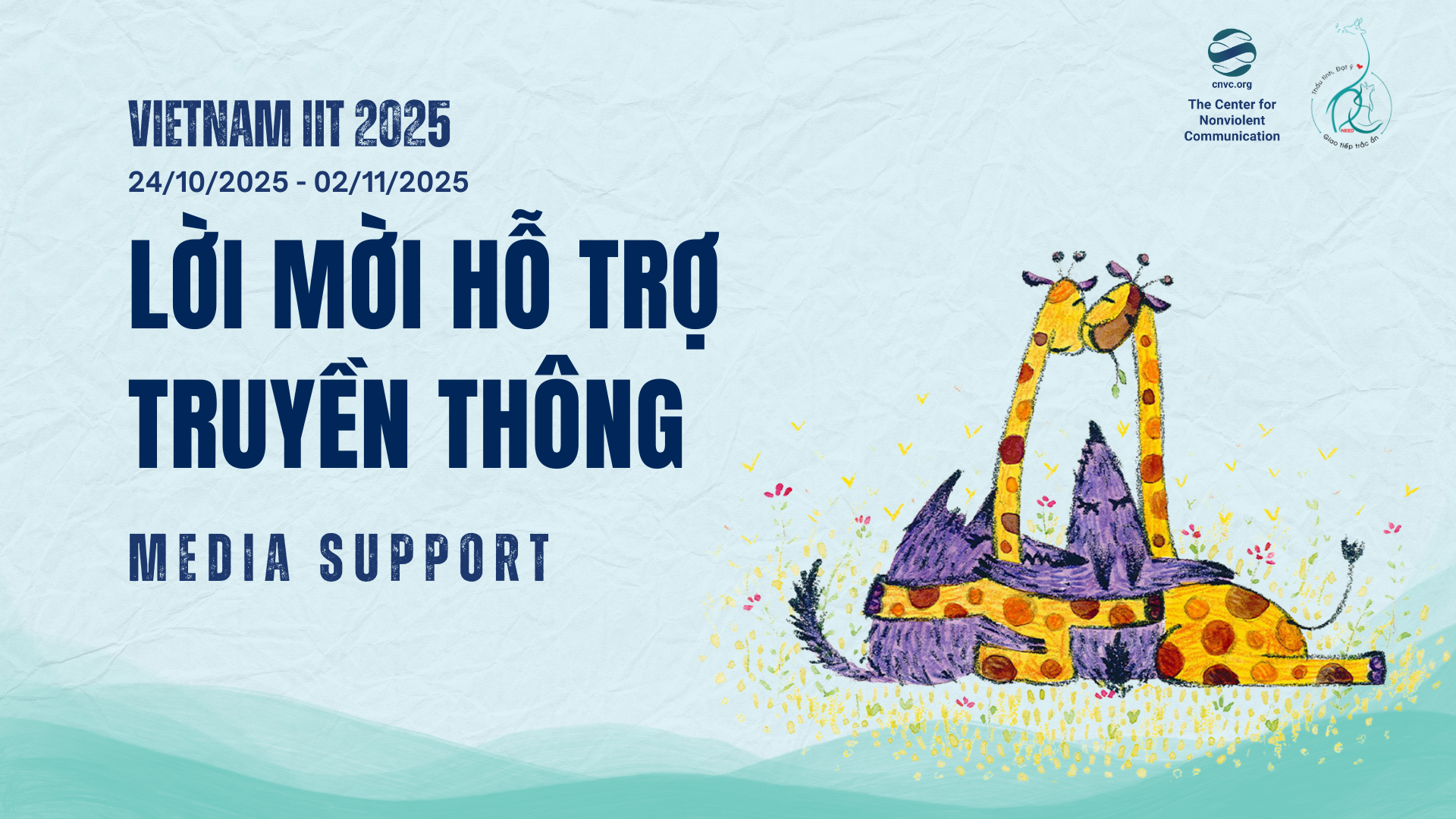 [VIỆT NAM IIT 2025] LỜI MỜI HỖ TRỢ TRUYỀN THÔNG