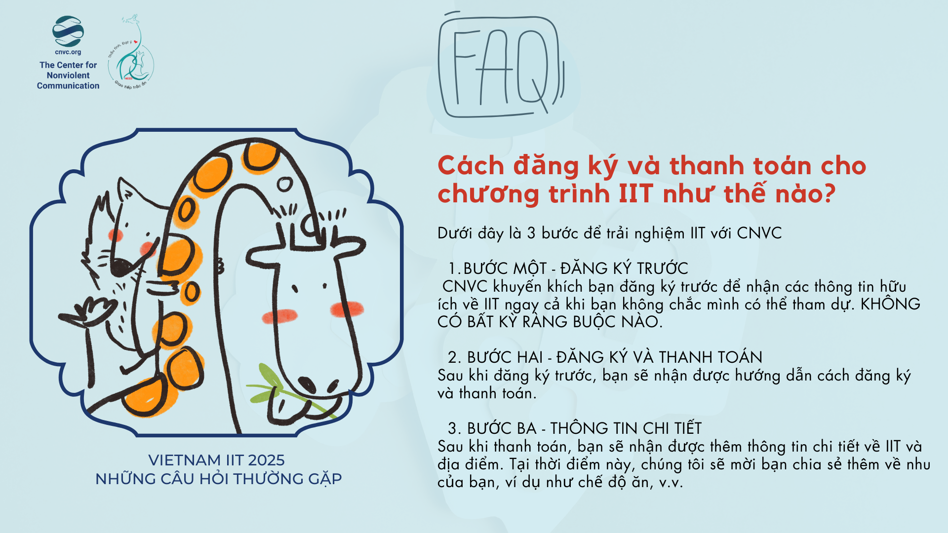 [FAQ] 6. Cách đăng ký và thanh toán cho chương trình IIT như thế nào?